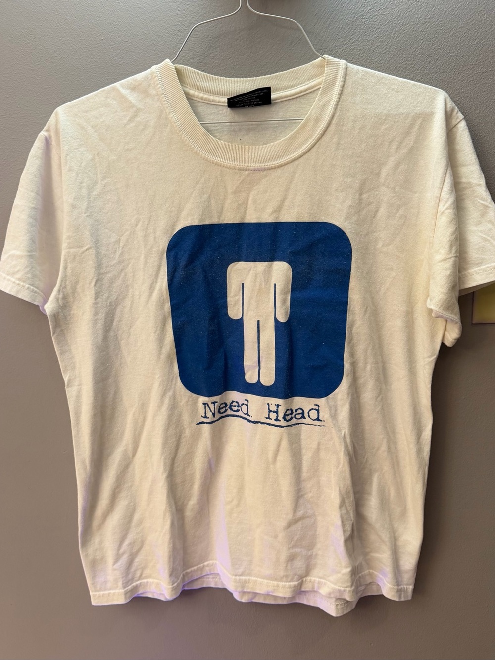Vintage Y2K Steve & Barry’s Need Head Funny Graphic T-Shirt